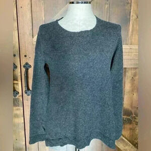Neiman Marcus Cashmere Collection Grey 100% Cashmere Sweater Women’s Size M